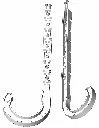 .5" x 5" BruCo Hook (25 PC Bag) 20500-25