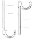 3" x 9" Multi-Hook (25 PC bag) MH3000-9-25