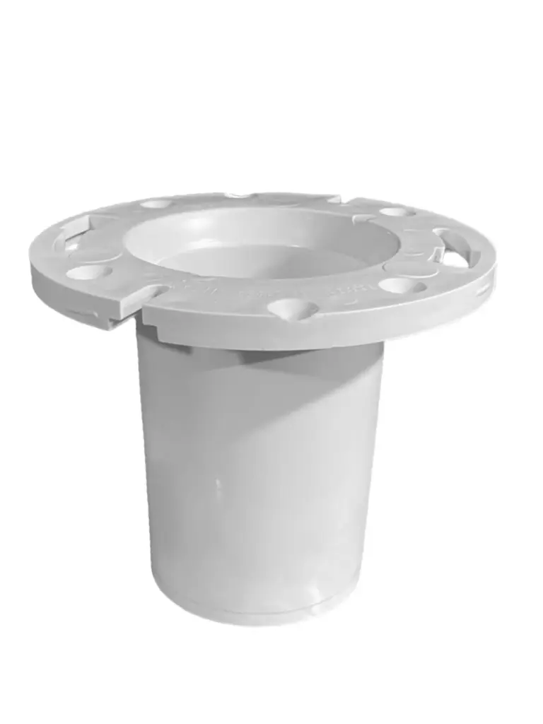 GF340P W Adjustable 3" x 4" Closet Flange Extended Length PVC (White) 12 PC Carton
