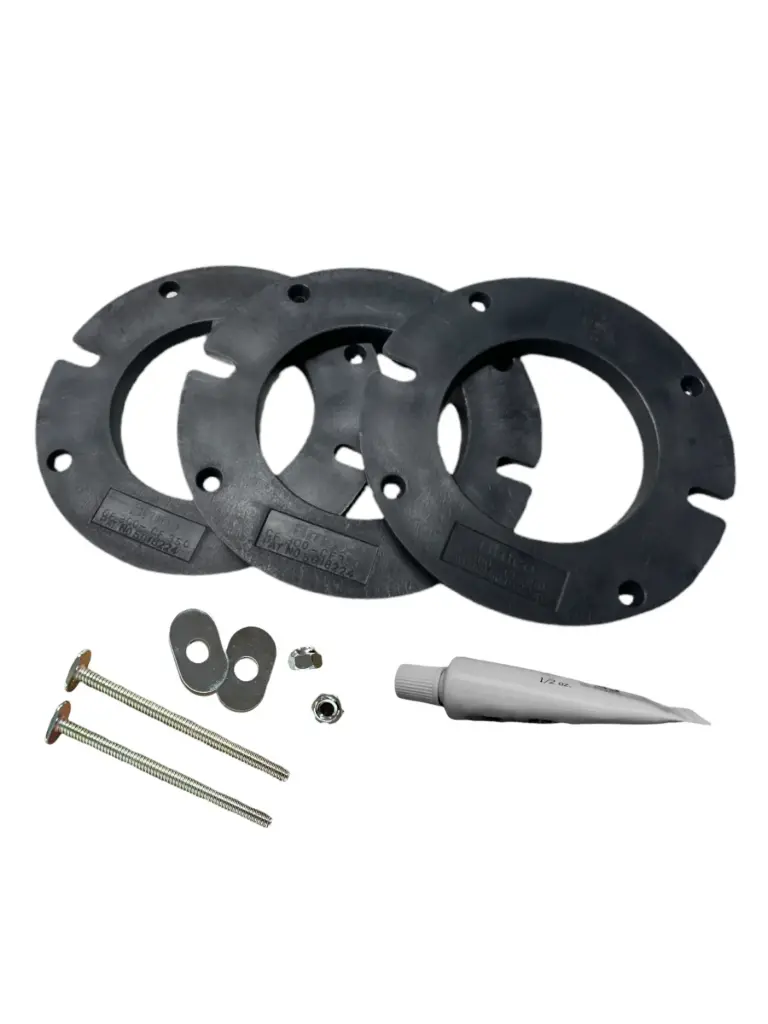 1/4" Closet Flange Extension Kit for use with ABS (Black) 12 PC Carton CF300A-12