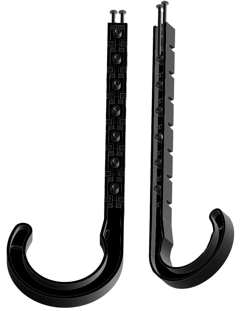 1" x 6" BruCo Hook (25 PC Bag) 90100-25