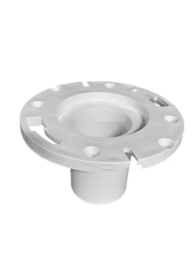 IF333P W 3" Street Adjustable Closet Flange PVC (WHITE) 12PC Carton