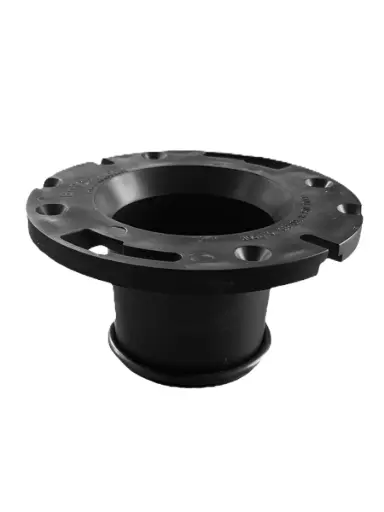 MH450A W 4" Closet Flange Replacement Compression - ABS (Black) 12 PC Carton