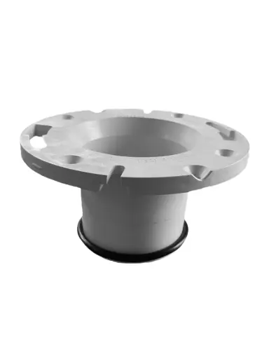 MH450P W 4" Closet Flange Replacement Compression - PVC (White) 12 PC Carton